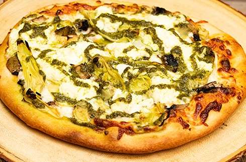 papazzi pizzeria - Chicken Spinach Pizza