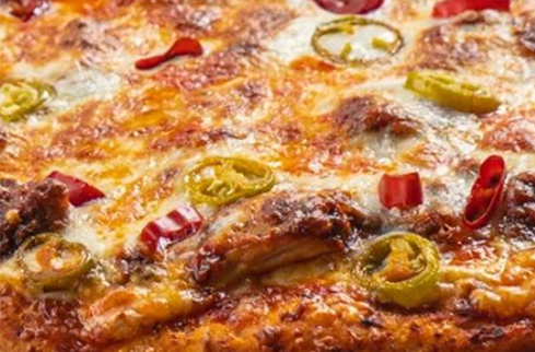 papazzi pizzeria - Roasted Garlic Kadhai Chicken Pizza